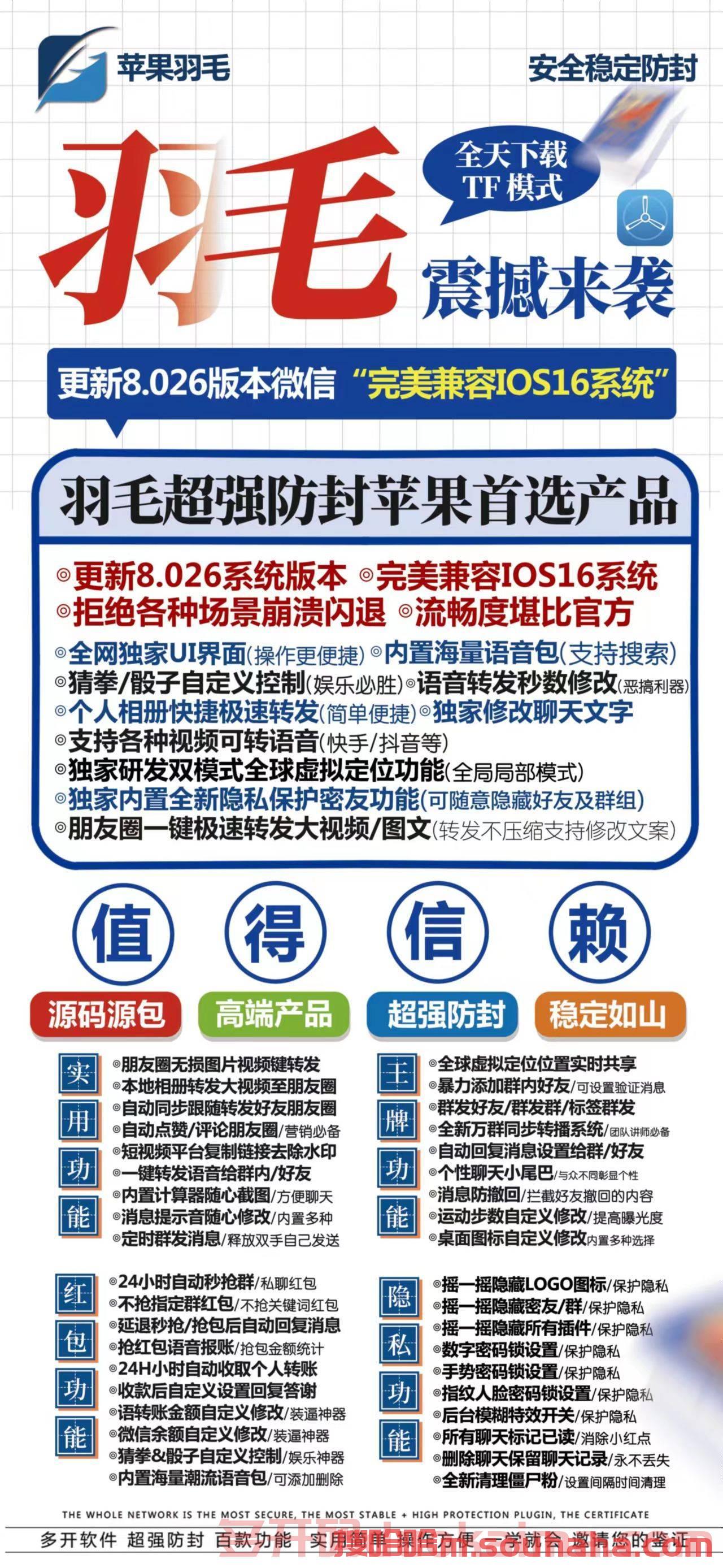 【苹果羽毛微商激活码】2022年新款苹果迎用哆开软件，羽毛微商自动加人自动回复/​全球虚拟定位任意修改/朋友圈一键转发极速转发